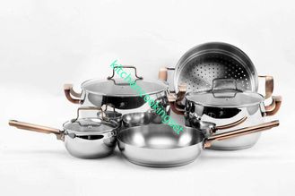 ECO - Desempenho ajustado do profissional do produto comestível Ss410 do Cookware não-aderente amigável