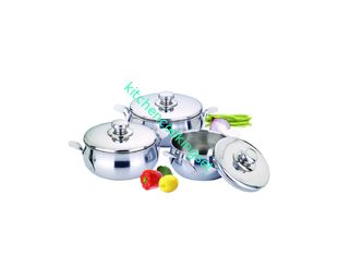 Potenciômetro de cozimento de aço inoxidável home, cozinha que cozinha potenciômetros e a limpeza fácil das bandejas