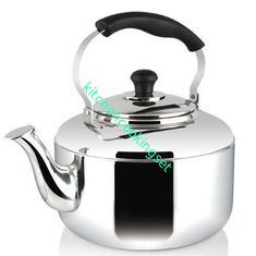 Chaleira de chá de assobio de aço de poupança de energia de Tainless, chaleiras de assobio dos bules