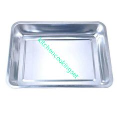 Oxidação fácil personalizada da limpeza da bandeja retangular de aço inoxidável resistente