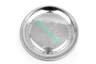 Grande espessura de aço inoxidável redonda 410 da bandeja 0.45mm # produto comestível duradouro