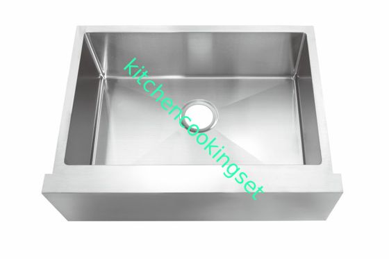 29 '' Χ» ενιαίος μπροστινός νεροχύτης ποδιών κύπελλων 21, που βουρτσίζεται τελειώνουν τον εμπορικό νεροχύτη ανοξείδωτου