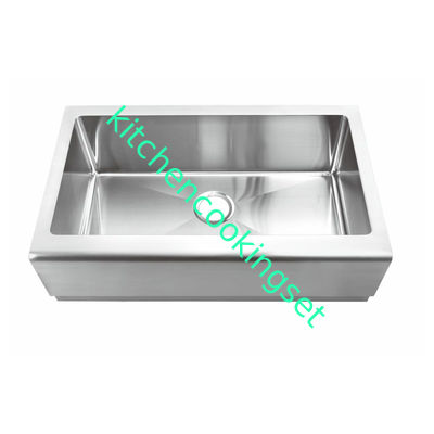 fregaderos de cocina del acero inoxidable del grueso 14g/16g para la garantía de por vida casera