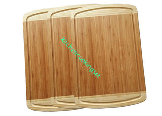 Customized Size Bamboo Cutting Board For Indoor / Outdoor Popular Design