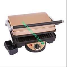 4 fatias dirigem a grade com os Ss que abrigam, controle de Panini de temperatura ajustável