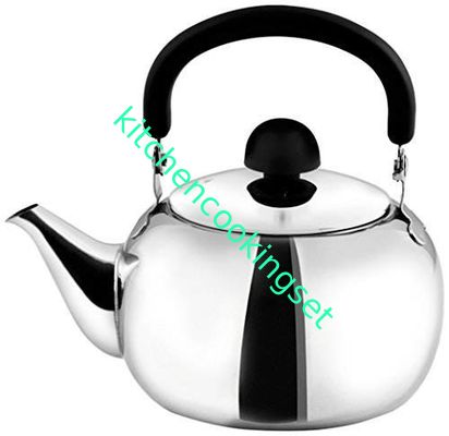 chaleira de chá de aço inoxidável da espessura de 0.4mm/chaleiras de assobio de Stovetop