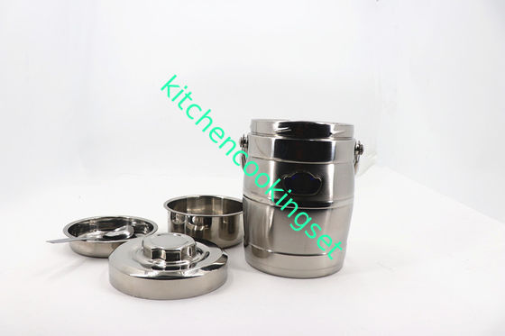 caixa de aço inoxidável de 1.0L Bento, ECO - recipientes de alimento de aço de FriendlyStainless