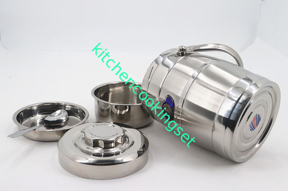 caixa de aço inoxidável de 1.0L Bento, ECO - recipientes de alimento de aço de FriendlyStainless