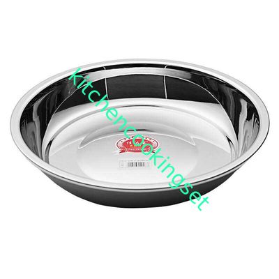 Superfície terminada de lustro de aço inoxidável de prata da espessura 40CM da bandeja 0.5mm