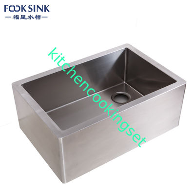溶接の上の台紙のエプロン前部農家の流しの大容量の長方形の形