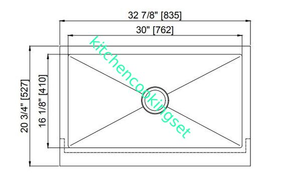 큰 직사각형 스테인리스 수채 긴 서비스 기간 빠른 배수