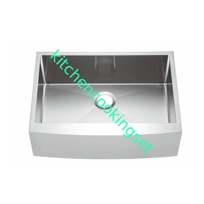 De Keukengootstenen van het Undermountroestvrije staal met Opgepoetste Oppervlaktebehandeling