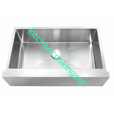 Pequeña huella del acero inoxidable de cocina del grueso durable de los fregaderos 14G/16G/18G