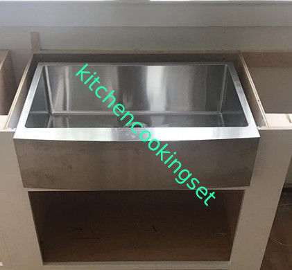 Soporte del top de los fregaderos de cocina del acero inoxidable/tipo cepillados de la instalación de Undermount