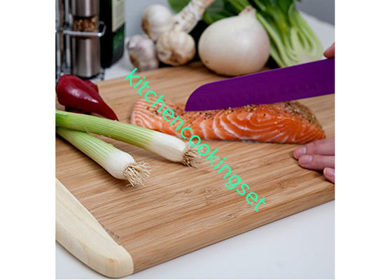 Natural Color Bamboo Cutting Board Food Safe Material Durable OEM Accepted