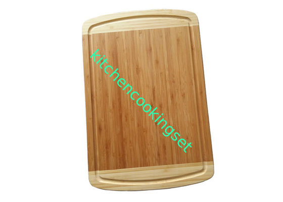 Customized Size Bamboo Cutting Board For Indoor / Outdoor Popular Design