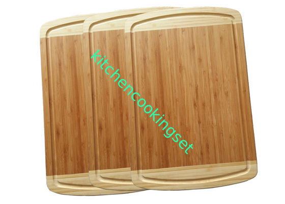 Customized Size Bamboo Cutting Board For Indoor / Outdoor Popular Design