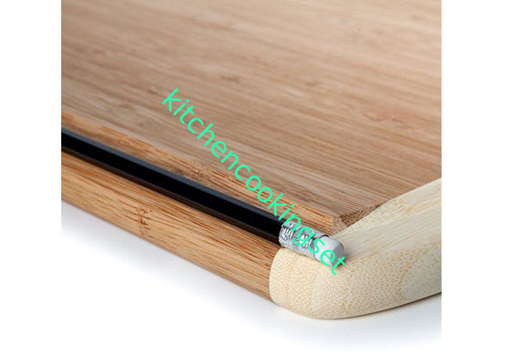 Customized Size Bamboo Cutting Board For Indoor / Outdoor Popular Design