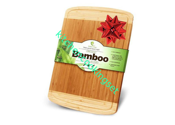 A favor do meio ambiente aprovado de bambu personalizado de FDA da placa de corte