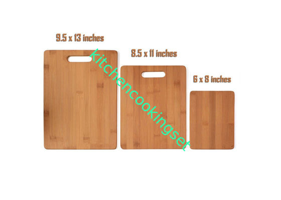 Não - OEM personalizado do tamanho da placa de corte do deslizamento forma especial de bambu aceitado
