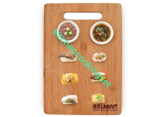 Não - OEM personalizado do tamanho da placa de corte do deslizamento forma especial de bambu aceitado