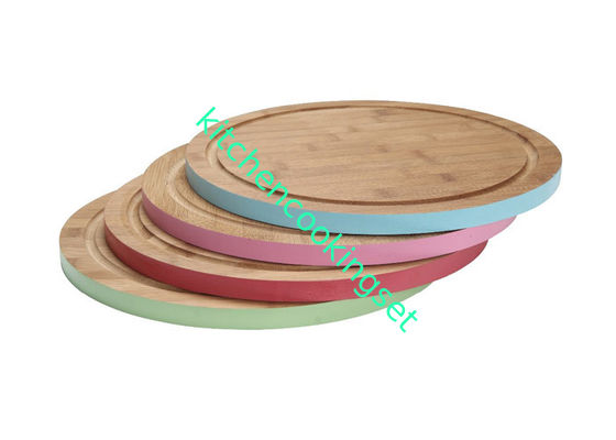 Небольшая бамбуковая разделочная доска, противобактериологическая толстая деревянная прерывая доска