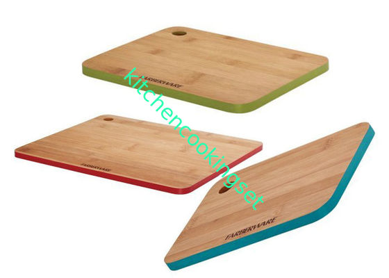 Небольшая бамбуковая разделочная доска, противобактериологическая толстая деревянная прерывая доска