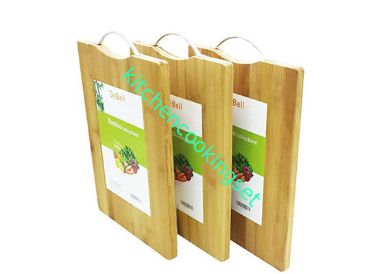 Profissional placa de corte de bambu de 3 partes para a amostra não protegida contra os agentes tóxicos da cozinha disponível