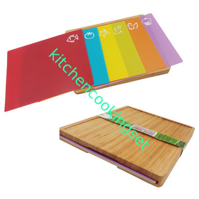 Placa de pão de bambu natural, placa de desbastamento de madeira ajustada com as esteiras funcionais do silicone