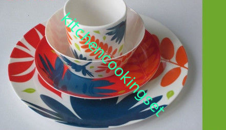 Il padellame della melammina di forma rotonda mette per l'OEM/ODM di evento di festival accettabili