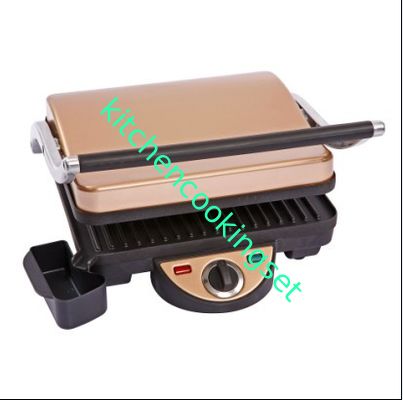 4 fatias dirigem a grade com os Ss que abrigam, controle de Panini de temperatura ajustável