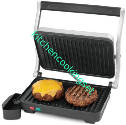 دخان Home Panini Grill 1200W العلامة التجارية المحمولة متعددة الوظائف OEM