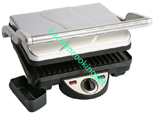 A máquina elétrica da imprensa de Panini com dobro tomou partido contato que cozinha placas