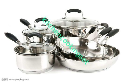 Home Küche Topf und Pfanne Set, Induktionspfanne Set Wartungsarme Langlebig