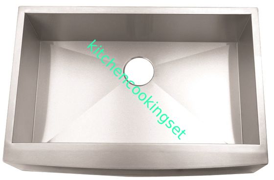 As bancas da cozinha de aço inoxidável da instalação de Undermount encontram o padrão americano