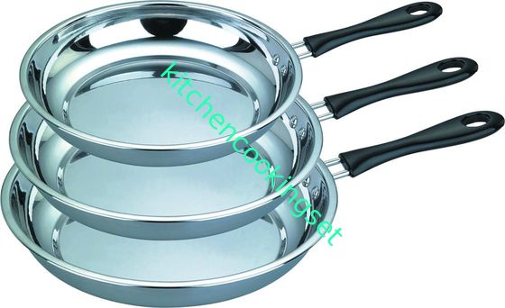 Kaya / Mkahawa wa Cookware Nonstick Set chuma cha pua 410# nyenzo